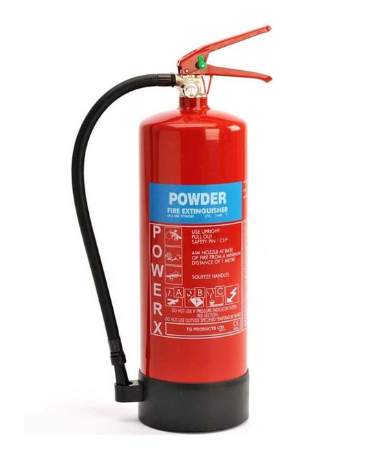 6KG DRY POWDER ABC FIRE EXTINGUISHER