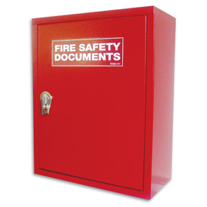 Metal Storage Cabinet with Hasp lock for Fire Safety Documents