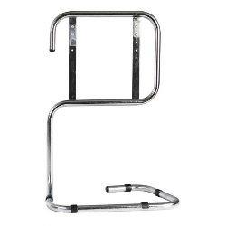 DOUBLE TUBULAR FIRE EXTINGUISHER STAND - CHROME